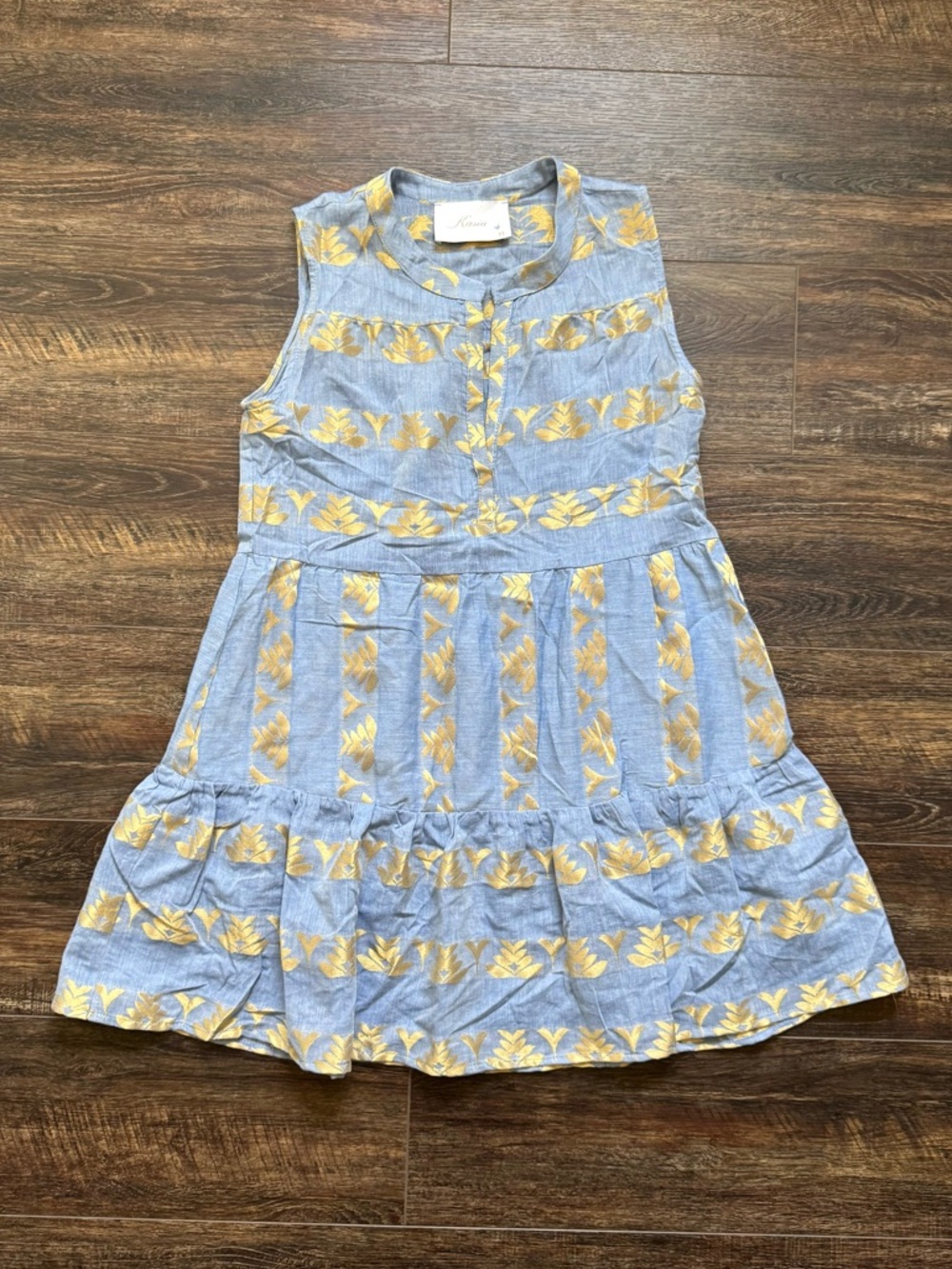 Kasia New Sleeveless Ariadne Dress Size Small Retail $160 oversized